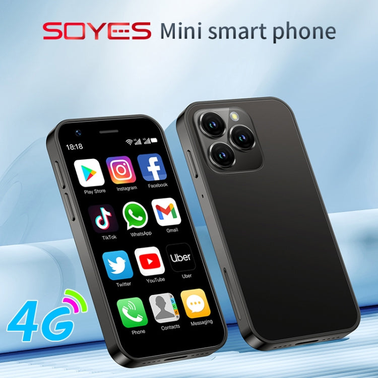 SOYES XS16, 2GB+16GB, 3.0 inch Android 10.0 MTK6737 Quad Core, Bluetooth, WiFi, Network: 4G, Dual SIM, Support Google Play Store (Black) - SOYES by SOYES | Online Shopping South Africa | PMC Jewellery | Buy Now Pay Later Mobicred