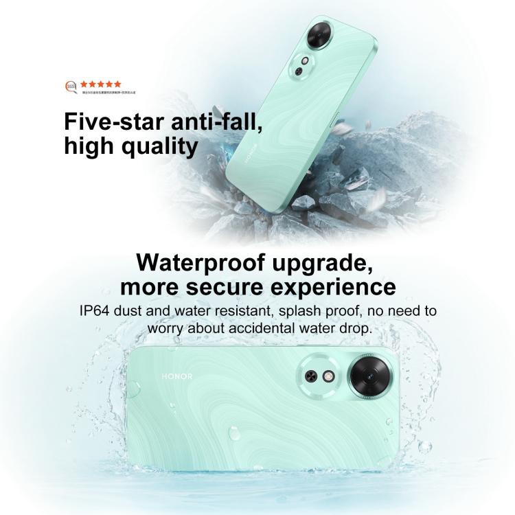 Honor Play 60, 6GB+128GB, Side Fingerprint, 6.61 inch MagicOS 9.0 Dimensity 6300 Octa Core, Network: 5G, OTG (White) - free shipping - PMc TechLife - Order now!