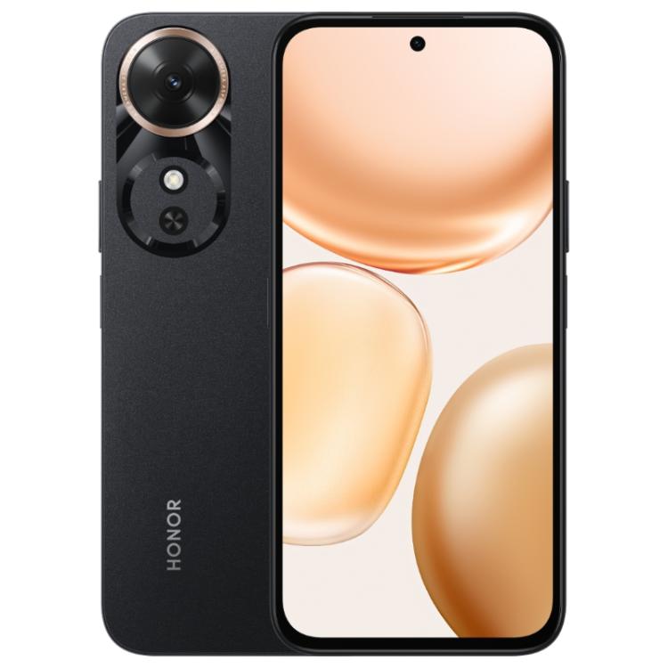 Honor Play 60m, 6GB+128GB, Side Fingerprint, 6.61 inch MagicOS 9.0 Dimensity 6300 Octa Core, Network: 5G, OTG (Black) - free shipping - PMc TechLife - Order now!