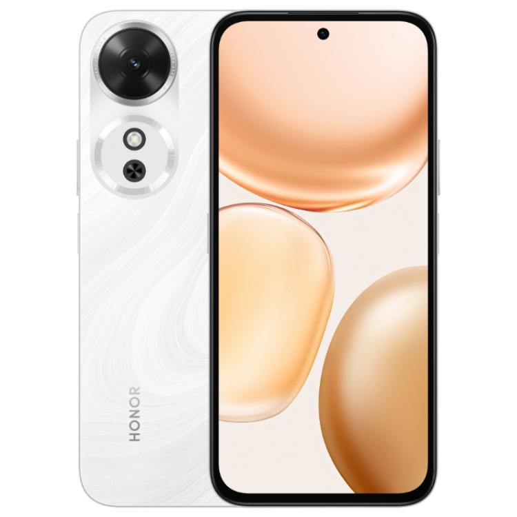 Honor Play 60m, 8GB+256GB, Side Fingerprint, 6.61 inch MagicOS 9.0 Dimensity 6300 Octa Core, Network: 5G, OTG (White) - free shipping - PMc TechLife - Order now!