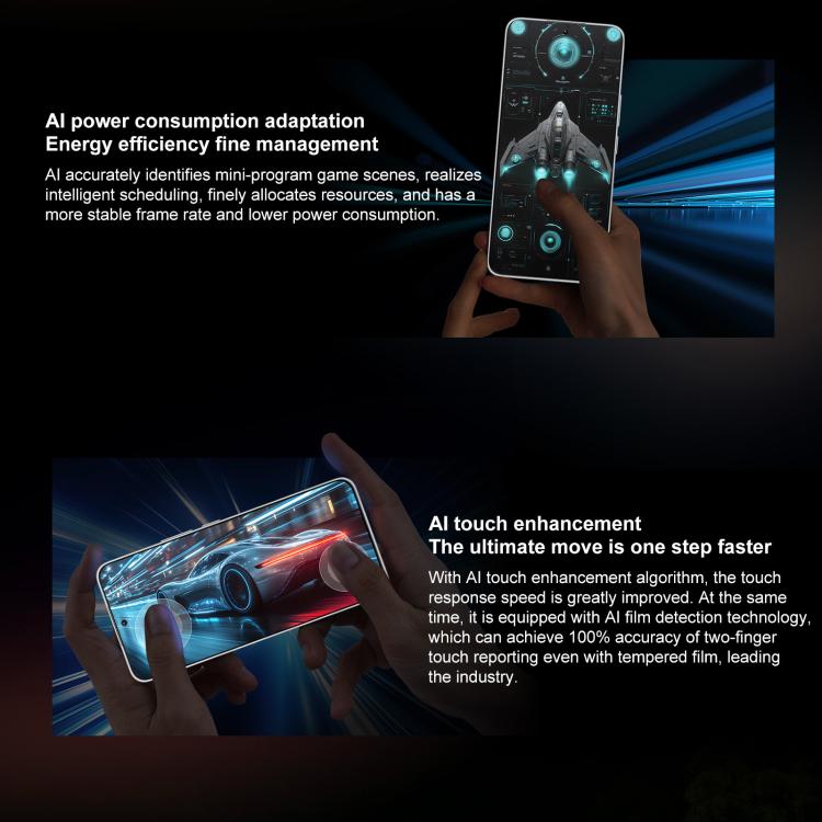 Honor X60 GT, 12GB+256GB, In-screen Fingerprint, 6.7 inch MagicOS 9.0 Android 15.0 Snapdragon 8+ Gen 1 Octa Core, Network: 5G, OTG, NFC (White) - free shipping - PMc TechLife - Order now!
