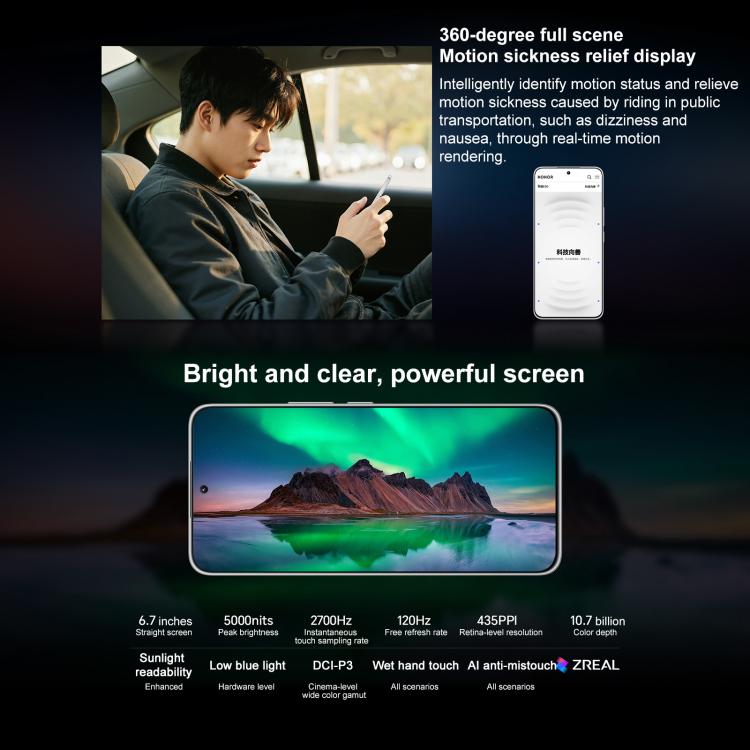 Honor X60 GT, 12GB+512GB, In-screen Fingerprint, 6.7 inch MagicOS 9.0 Android 15.0 Snapdragon 8+ Gen 1 Octa Core, Network: 5G, OTG, NFC (Black) - free shipping - PMc TechLife - Order now!