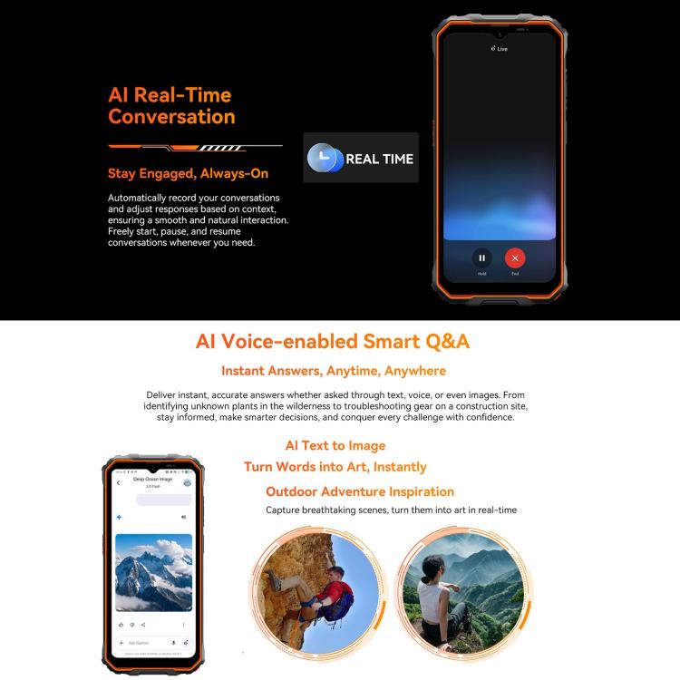 Blackview Oscal Marine 2, 4GB+64GB, 6.56 inch Android 15 Unisoc UMS9230E T615 Octa Core, Network: 4G, OTG, NFC (Black) - free shipping - PMC TechLife - Order now!