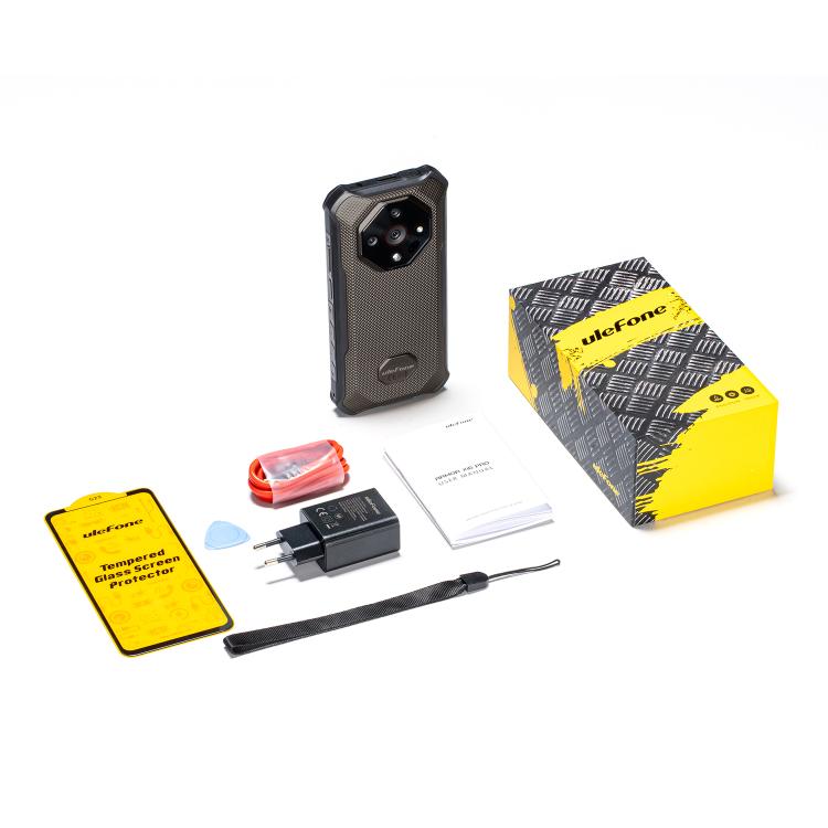 Ulefone Armor X16 Pro, 8GB+256GB, Night Vision, IP68/IP69K Rugged Phone, 6.56 inch Android 15 MediaTek Dimensity 6300 Octa Core, Network: 5G, NFC, OTG (Wasteland Shadow) - free shipping - PMC TechLife - Order now!