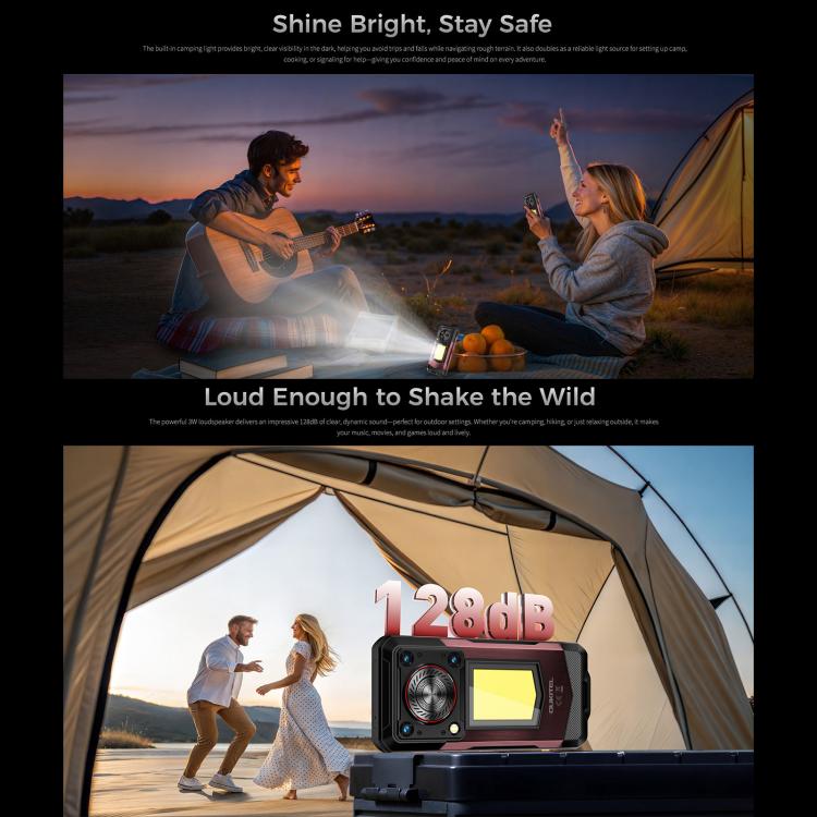 Oukitel WP56 Rugged Phone, 12GB+512GB, 108MP Camera, Fingerprint Identification, 6.8 inch Android 15 MTK Dimensity 7050 Octa Core, NFC, OTG, Network: 5G (Red) - free shipping - PMC TechLife - Order now!