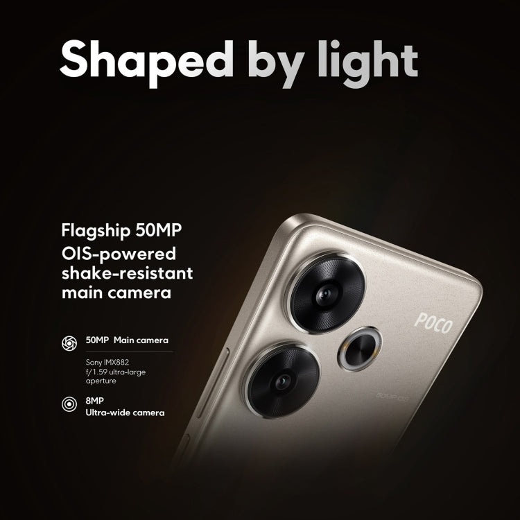 Xiaomi POCO F6 Global, 8GB+256GB, In-screen Fingerprint, 6.67 inch Xiaomi HyperOS Snapdragon 8s Gen 3 Octa Core 3.0GHz, NFC, Network: 5G (Black) - free shipping - PMC Jewellery - Order now!