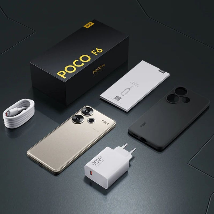 Xiaomi POCO F6 Global, 12GB+512GB, In-screen Fingerprint, 6.67 inch Xiaomi HyperOS Snapdragon 8s Gen 3 Octa Core 3.0GHz, NFC, Network: 5G (Black) - free shipping - PMC Jewellery - Order now!