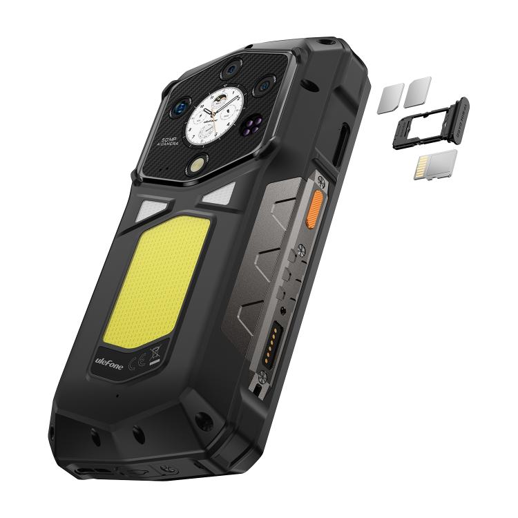 Ulefone Armor 29 Ultra Rugged Phone, 16GB+1TB, Night Vision, 6.67 inch + 1.04 inch Android 15 MediaTek Dimensity 9300+ Octa Core, Network: 5G, Versatile LED Light, Warning Light (Black) - free shipping - PMC TechLife - Order now!