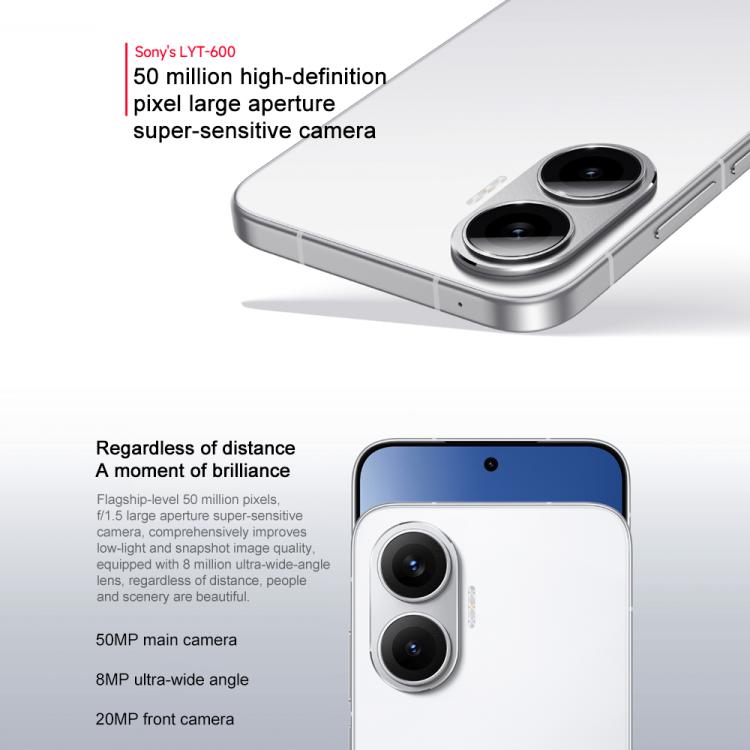 Xiaomi REDMI Turbo 4 Pro, 12GB+512GB, 6.83 inch Xiaomi HyperOS 2 Snapdragon 8s Gen 4 Octa Core, NFC, Network: 5G (White) - free shipping - PMc TechLife - Order now!