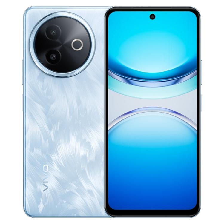 vivo Y300i, 12GB+512GB, Face ID / Side Fingerprint, 6.68 inch Android 15 OriginOS 5 Snapdragon 4 Gen 2 Octa Core, OTG, NFC, Network: 5G (Blue) - free shipping - PMc TechLife - Order now!