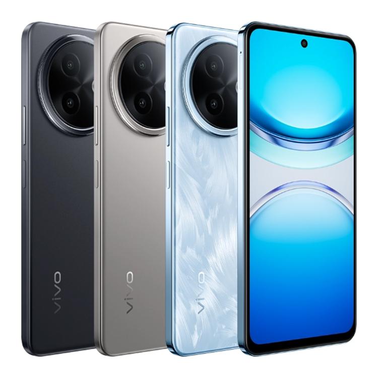 vivo Y300i, 12GB+512GB, Face ID / Side Fingerprint, 6.68 inch Android 15 OriginOS 5 Snapdragon 4 Gen 2 Octa Core, OTG, NFC, Network: 5G (Blue) - free shipping - PMc TechLife - Order now!