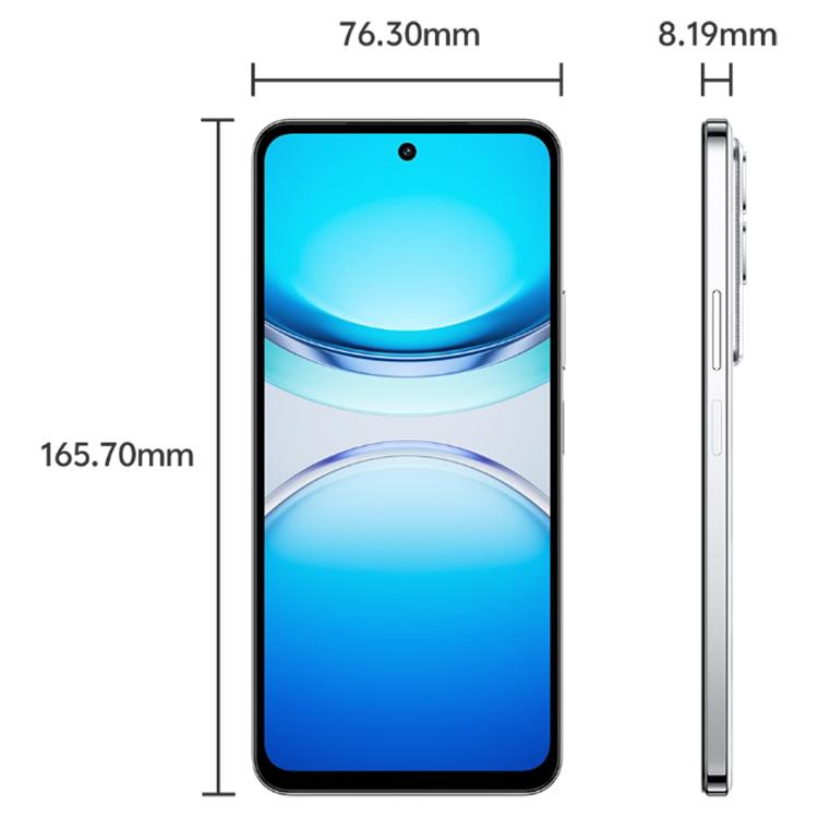 vivo Y300t, 8GB+128GB, Face ID / Side Fingerprint,  6.72 inch Android 15 OriginOS 5 Dimensity 7300 Octa Core, OTG, NFC, Network: 5G (White) - free shipping - PMc TechLife - Order now!