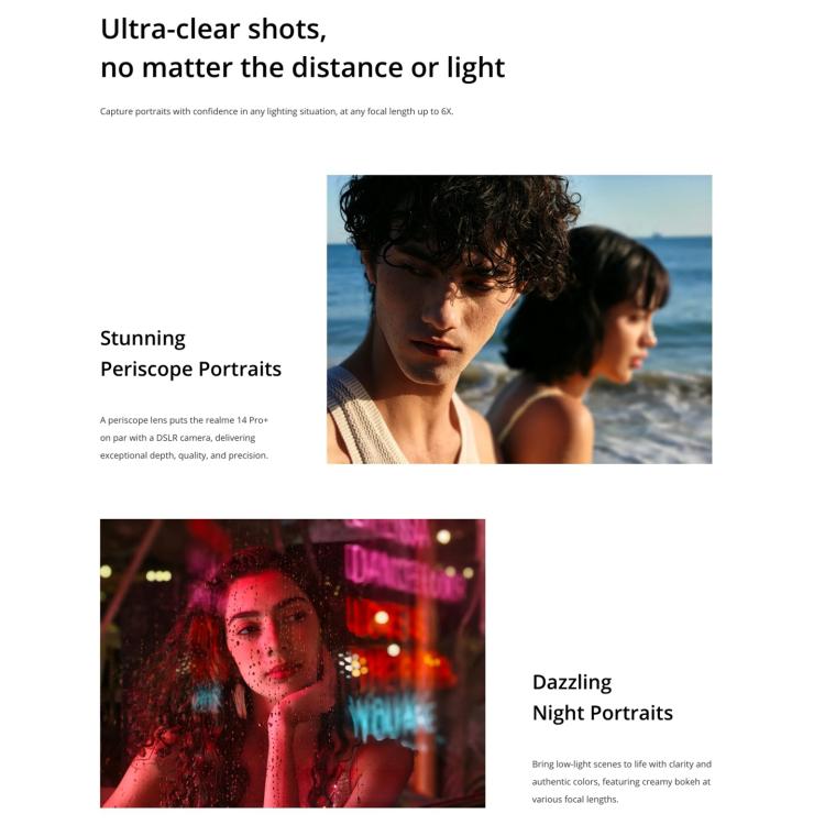 Realme 14 Pro+, 12GB+256GB, Screen Fingerprint Identification, 6.83 inch Realme UI 6.0 Snapdragon 7s Gen 3 Octa Core, NFC, Network: 5G (Grey) - free shipping - PMc TechLife - Order now!