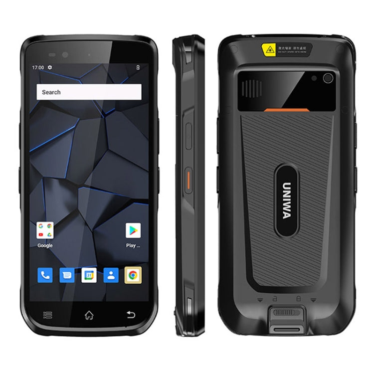 UNIWA M600 IP67 Rugged Phone, 4GB+64GB, 6 inch Android 12, MediaTek MT6762 Octa Core, Network: 4G, EU Plug (Black) - UNIWA by UNIWA | Online Shopping South Africa | PMC Jewellery | Buy Now Pay Later Mobicred