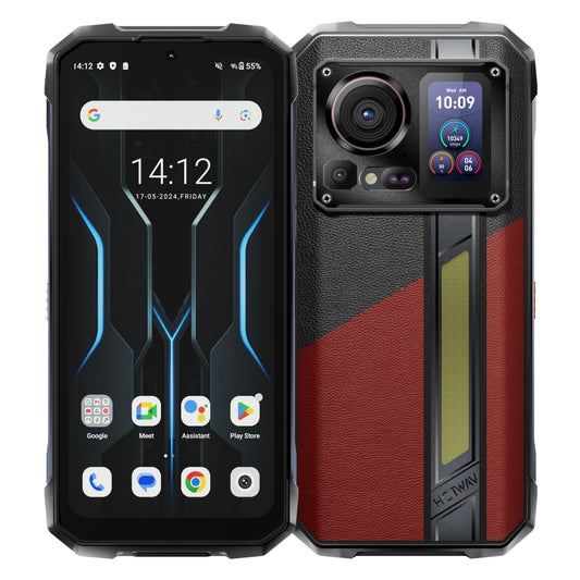 [HK Warehouse] HOTWAV Hyper 7 Pro Rugged Phone, 16GB+256GB, 10800mAh, 6.6 inch Android 14 MediaTek Dimensity 7050 5G, Network: 5G, OTG, NFC (Red) - Other by HOTWAV | Online Shopping South Africa | PMC Jewellery | Buy Now Pay Later Mobicred