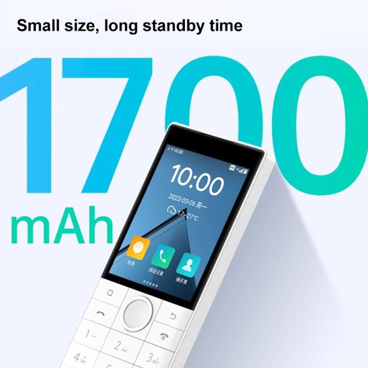 QIN F22 Global, 2GB+16GB, 2.8 inch, Android 11.0 MTK6739 Quad Core, Network: 4G, Support Google Play (White) - free shipping - PMc TechLife - Order now!