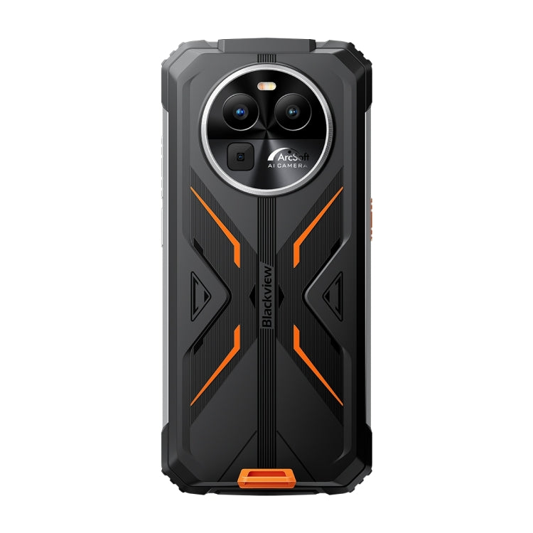 [HK Warehouse] Blackview BV8100 Rugged Phone, 12GB+256GB, 6.5 inch Android 14 MediaTek Helio G99 Octa Core up to 2.2GHz, Network: 4G, NFC, OTG (Orange) - Blackview by Blackview | Online Shopping South Africa | PMC Jewellery | Buy Now Pay Later Mobicred