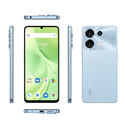 [HK Warehouse] UMIDIGI G9 5G, 6GB+128GB, Side Fingerprint & Face ID Identification, 6.75 inch Android 14 UNISOC T765 Octa Core, Network: 5G (Glacier Blue) - UMIDIGI by UMIDIGI | Online Shopping South Africa | PMC Jewellery | Buy Now Pay Later Mobicred