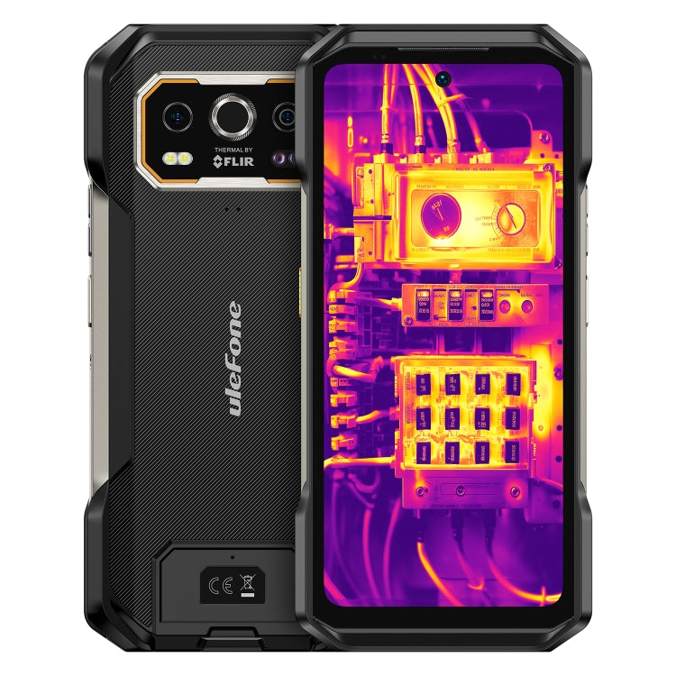 [HK Warehouse] Ulefone Armor 27T Pro Rugged Phone, Thermal Imaging, 12GB+256GB, Night Vision, 10600mAh, 6.78 inch Android 14 MediaTek Dimensity 6300 Octa Core, Network: 5G, NFC (Black) - Ulefone by PMC Jewellery | Online Shopping South Africa | PMC Jewellery | Buy Now Pay Later Mobicred