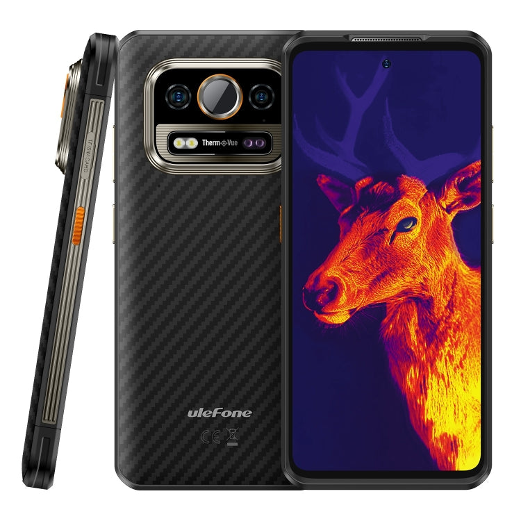 Ulefone Armor 25T Rugged Phone, 6GB+256GB, Thermal Imaging, 6.78 inch Android 14 MediaTek Helio G99 Octa Core, Network: 4G, NFC, OTG (Black) - free shipping - PMC TechLife - Order now!