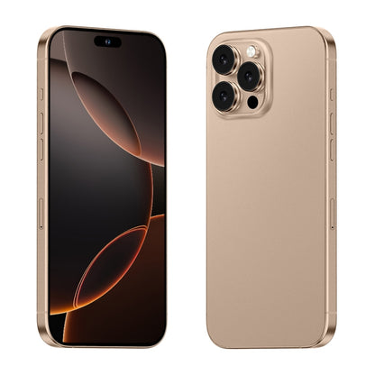 i16 Pro Max / A08, 3GB+32GB, 6.73 inch Screen, Face Identification, Android 8.1 MTK6753 Octa Core, Network: 3G, Dual SIM, US Plug (Gold) -  by PMC Jewellery | Online Shopping South Africa | PMC Jewellery | Buy Now Pay Later Mobicred