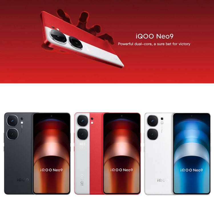 vivo iQOO Neo9, Dual Back Cameras, 16GB+512GB, Face ID / Fingerprint Identification, 6.78 inch Android 14 OriginOS 4 Snapdragon 8 Gen 2 Octa Core, OTG, NFC, Network: 5G, Support Google Play (Blue) - free shipping - PMC Jewellery - Order now!