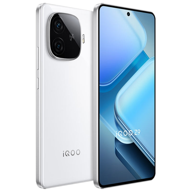 vivo iQOO Z9, Dual Back Cameras, 8GB+256GB, Face ID Screen Fingerprint Identification, 6.78 inch Android 14.0 OriginOS 4 Snapdragon 7 Gen 3 Octa Core 2.63GHz, OTG, NFC, Network: 5G, Support Google Play (White) - vivo by vivo | Online Shopping South Africa | PMC Jewellery | Buy Now Pay Later Mobicred