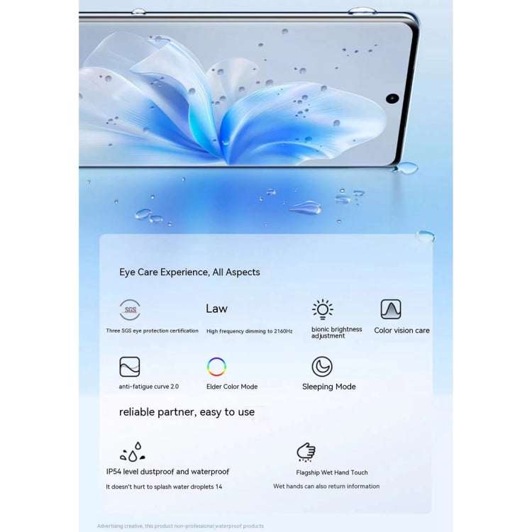 vivo S18 Pro, Triple Back Cameras, 12GB+256GB, Face ID Screen Fingerprint Identification, 6.78 inch Android 14.0 OriginOS 4 Dimensity 9200+ Octa Core 3.35GHz, OTG, NFC, Network: 5G, Support Google Play (Blue) - vivo by vivo | Online Shopping South Africa | PMC Jewellery | Buy Now Pay Later Mobicred