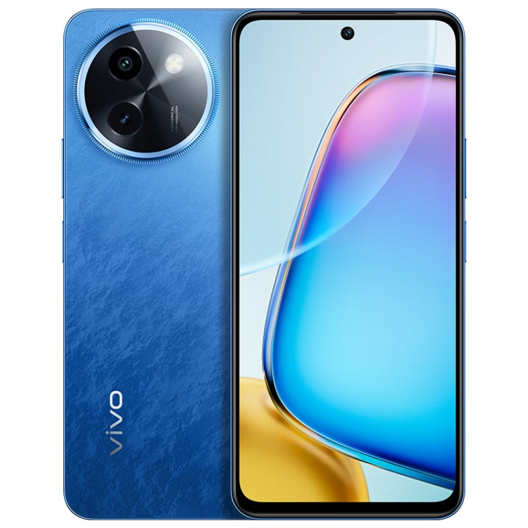 vivo Y200i, Dual Back Cameras, 8GB+256GB, Face ID Screen Fingerprint Identification, 6.72 inch Android 14.0 OriginOS 4 Snapdragon 4 Gen 2 Octa Core 2.2GHz, OTG, Network: 5G, Support Google Play (Blue) - vivo by vivo | Online Shopping South Africa | PMC Jewellery | Buy Now Pay Later Mobicred