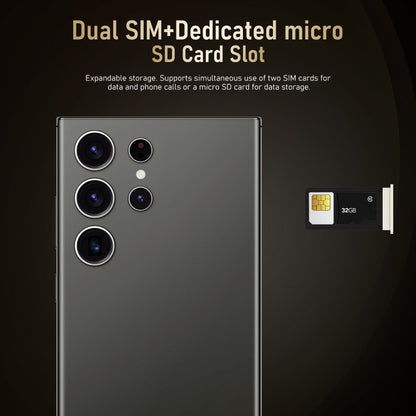 S24 Ultra / M106, 3GB+64GB, Face ID Identification, 6.75 inch Android 8.1 MTK6753 Octa Core, Network: 4G, Dual SIM (Black) -  by PMC Jewellery | Online Shopping South Africa | PMC Jewellery | Buy Now Pay Later Mobicred