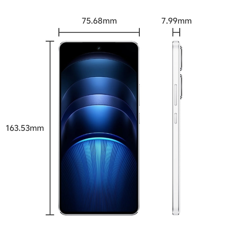 vivo iQOO Neo9S Pro+, 16GB+256GB, Face ID & Ultrasonic 3D Fingerprint Identification, 6.78 inch Android 14 OriginOS 4 Snapdragon 8 Gen 3 Octa Core 2.63GHz, OTG, NFC, Network: 5G, Support Google Play (White) - free shipping - PMc TechLife - Order now!