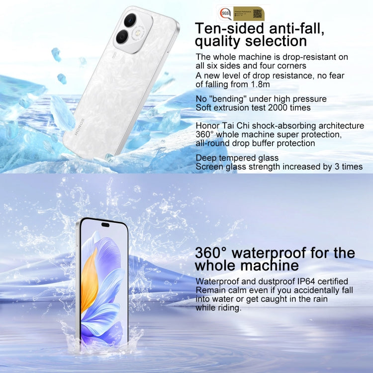 Honor X60i, 12GB+512GB, Screen Fingerprint, 6.7 inch MagicOS 8.0 Dimensity 6080 Octa Core, Network: 5G, OTG, Not Support Google Play (White) - free shipping - PMC Jewellery - Order now!