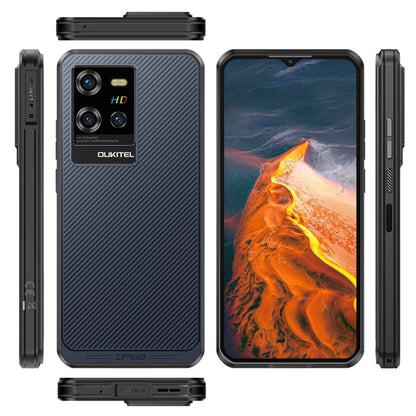 [HK Warehouse] Oukitel WP50 5G Rugged Phone, 4GB+256GB, 6.6 inch Android 14.0 MediaTek Dimensity 6100+ Octa-core, NFC, OTG, Network: 5G (Navy Blue) - Other by OUKITEL | Online Shopping South Africa | PMC Jewellery | Buy Now Pay Later Mobicred