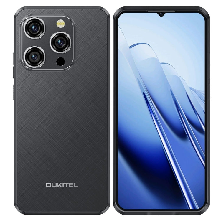 [HK Warehouse] Oukitel WP52 5G Rugged Phone, 4GB+256GB, 6.6 inch Android 14.0 MediaTek Dimensity 6100+ Octa-core, NFC, OTG, Network: 5G (Black) - Other by OUKITEL | Online Shopping South Africa | PMC Jewellery | Buy Now Pay Later Mobicred