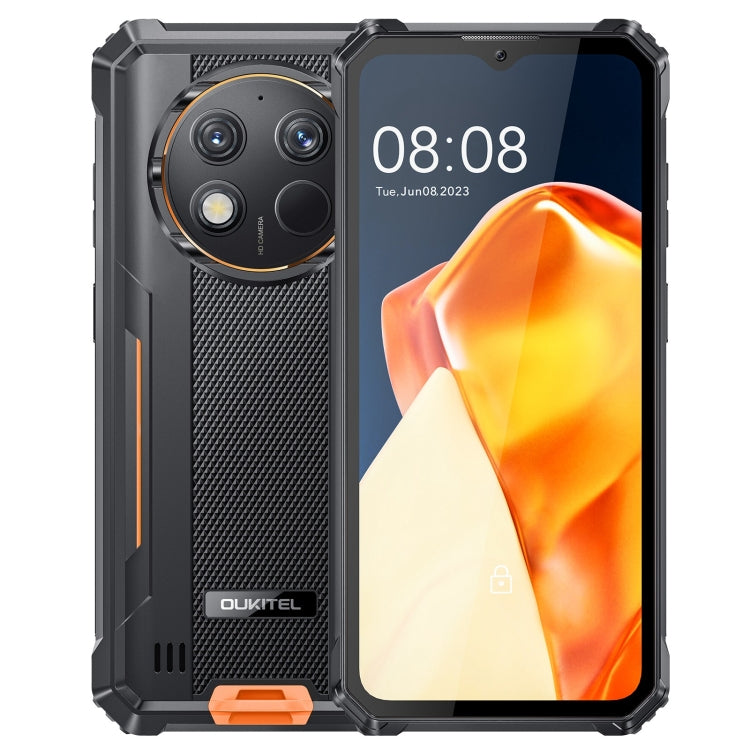 [HK Warehouse] Oukitel WP28 S IP68/IP69K Rugged Phone, 4GB+128GB, Fingerprint, 6.52 inch Unisoc T606 Octa-core, NFC, OTG, Network: 4G (Orange) - Other by OUKITEL | Online Shopping South Africa | PMC Jewellery | Buy Now Pay Later Mobicred