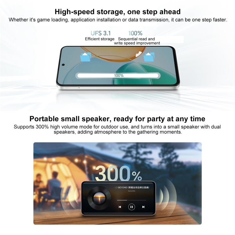 Honor Play9T 5G,  8GB+128GB, 6.77 inch MagicOS 8.0 Qualcomm Snapdragon 4 Octa Core up to 2.2GHz, Network: 5G, OTG, Not Support Google Play (Black) - free shipping - PMC Jewellery - Order now!