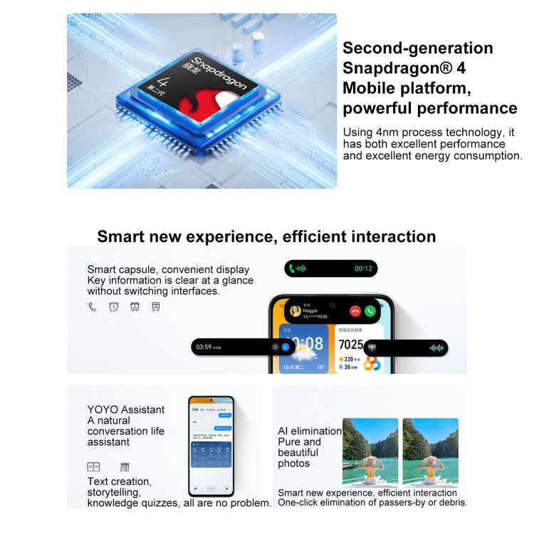 Honor Play9T 5G, 12GB+256GB, 6.77 inch MagicOS 8.0 Qualcomm Snapdragon 4 Gen2 Octa Core up to 2.2GHz, Network: 5G, OTG, Not Support Google Play (Black) - free shipping - PMC Jewellery - Order now!