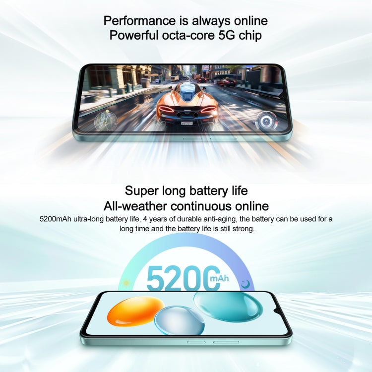 Honor Play9C 5G, 6GB+128GB, Side Fingerprint, 6.56 inch MagicOS 8.0 Dimensity 6100+ Octa Core, Network: 5G, OTG, Not Support Google Play (Blue) - free shipping - PMC Jewellery - Order now!