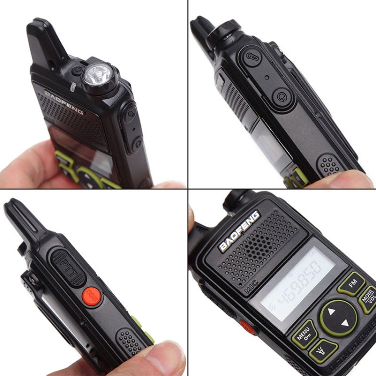 BaoFeng BF-T1 Single Band Radio Handheld Walkie Talkie, US Plug - free shipping - PMC TechLife - Order now!