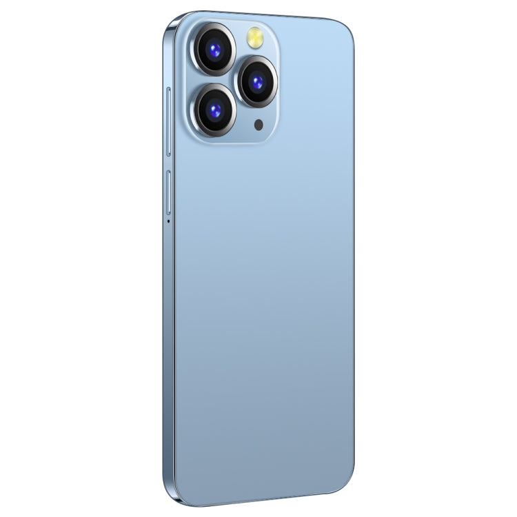 i14 Pro Max N85+, 2GB+16GB, 6.3 inch Screen, Face Identification, Android 6.0 Spreadtrum 7731G Quad Core, Network: 3G, Dual SIM,  with 64GB TF Card(Blue) - free shipping - PMC TechLife - Order now!