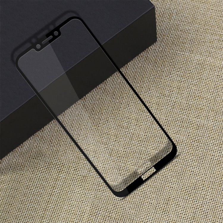 MOFI 9H Surface Hardness 2.5D Arc Edge Full Screen Tempered Glass Film for Huawei Honor Play(Black) - Honor Tempered Glass by MOFI | Online Shopping South Africa | PMC Jewellery