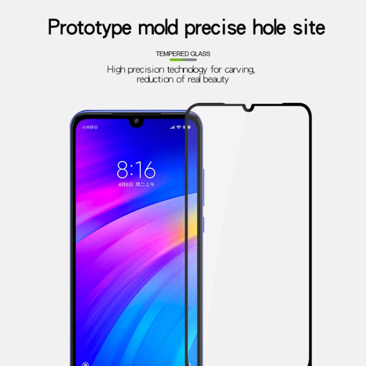 MOFI 9H 2.5D Full Screen Tempered Glass Film for Xiaomi Redmi 7(Black) -  by MOFI | Online Shopping South Africa | PMC Jewellery