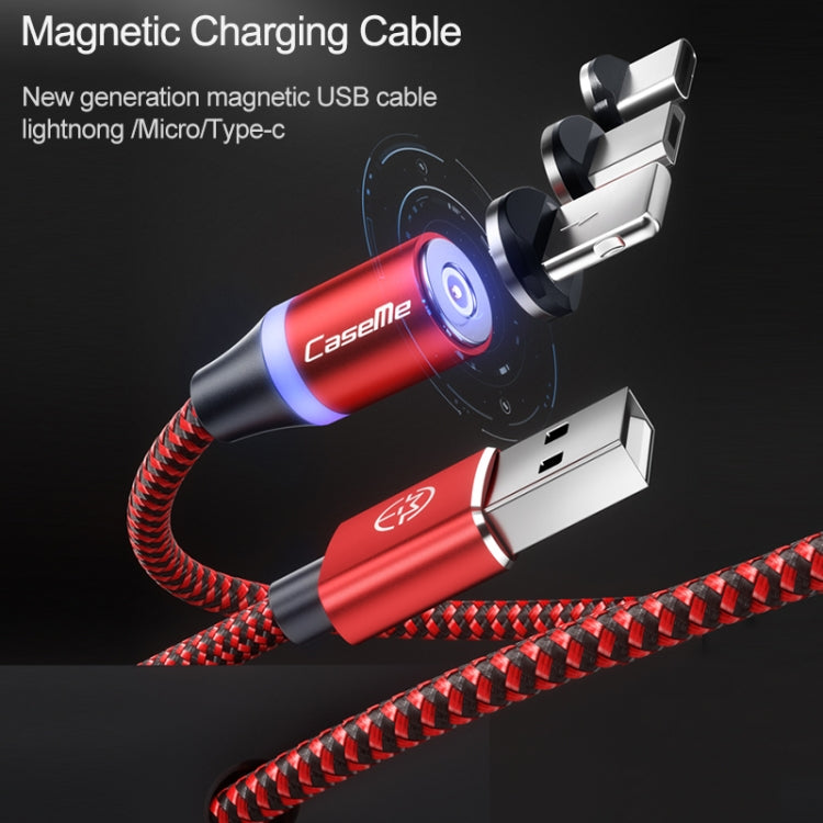 CaseMe Series 2 USB to Micro USB Magnetic Charging Cable, Length: 1m (Dark Blue) - Micro USB Cable by CaseMe | Online Shopping South Africa | PMC Jewellery | Buy Now Pay Later Mobicred