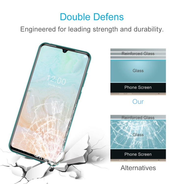 10 PCS For Doogee N20 Pro 0.26mm 9H 2.5D Tempered Glass Film - free shipping - PMC TechLife - Order now!