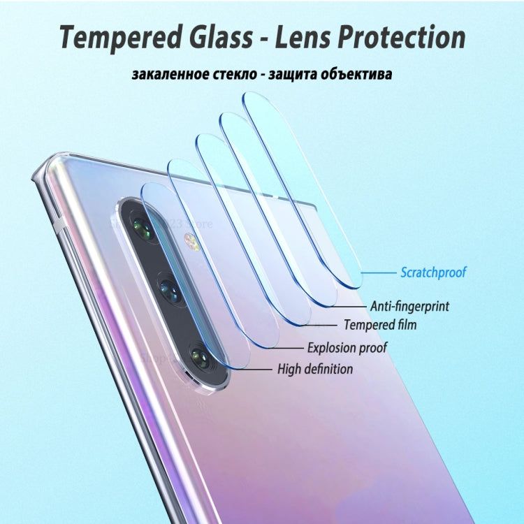 For Galaxy Note 10 3D Curved Edge Glue Curved Full Screen Tempered Glass Film, Fingerprint Unlock Is Supported(Black) - Galaxy Tempered Glass by PMC TechLife | Online Shopping South Africa | PMC TechLife