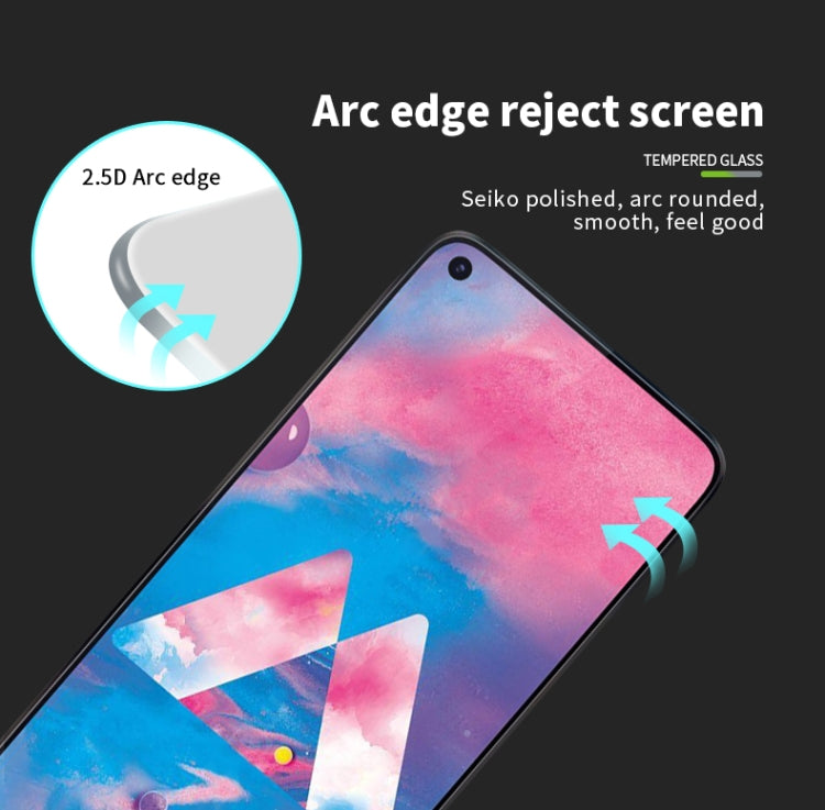 MOFI 9H 2.5D Full Glue Tempered Glass Film for Galaxy M40(Black) - Galaxy Tempered Glass by MOFI | Online Shopping South Africa | PMC Jewellery