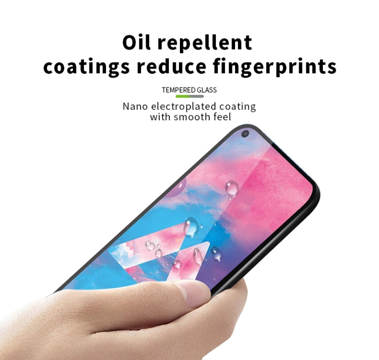 MOFI 9H 2.5D Full Glue Tempered Glass Film for Galaxy M40(Black) - Galaxy Tempered Glass by MOFI | Online Shopping South Africa | PMC Jewellery