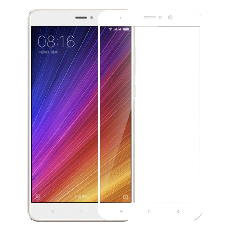 MOFI Xiaomi Mi 5s Plus 0.3mm 9H Hardness 2.5D Explosion-proof Full Screen Tempered Glass Screen Film(White) -  by MOFI | Online Shopping South Africa | PMC Jewellery