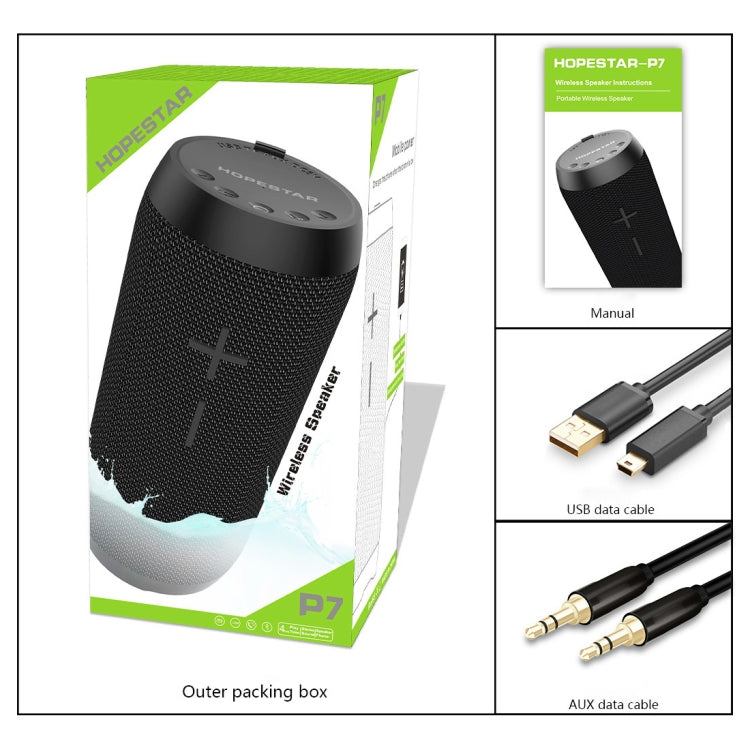 HOPESTAR P7 Mini Portable Rabbit Wireless Bluetooth Speaker, Built-in Mic, Support AUX / Hand Free Call / FM / TF(Army Green) - free shipping - PMC Jewellery - Order now!