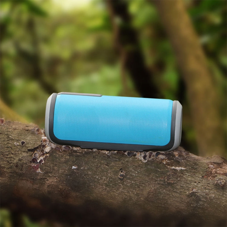 W-KING X6 Portable Waterproof Bluetooth 4.0 Stereo Speaker(Blue) - Waterproof Speaker by W-KING | Online Shopping South Africa | PMC Jewellery | Buy Now Pay Later Mobicred